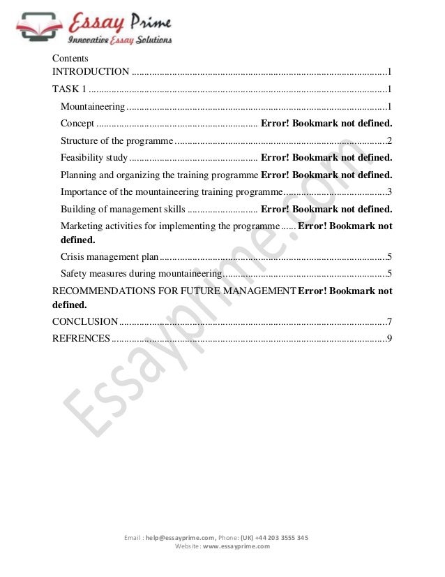 essay on adventure sports