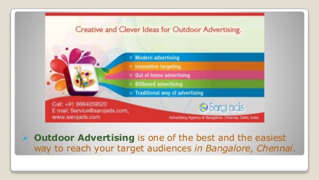 outdoor advertising services