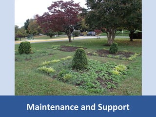 Maintenance and Support 
 