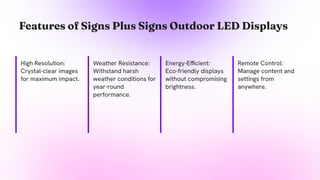 Weather Led Display Outdoor Led Display | PDF