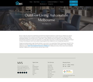 Discover the Best Outdoor Living and Home Automation Solutions in Melbourne