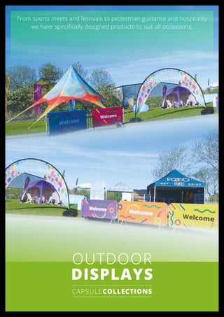 From sports meets and festivals to pedestrian guidance and hospitality
we have specifically designed products to suit all occassions.
OUTDOOR
DISPLAYS
CAPSULECOLLECTIONS
sam@hawksign.com
 