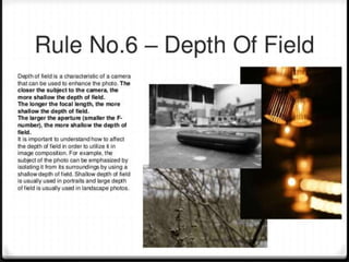 Outdoor photography in architecture 