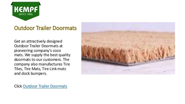 Outdoor Trailer Doormats