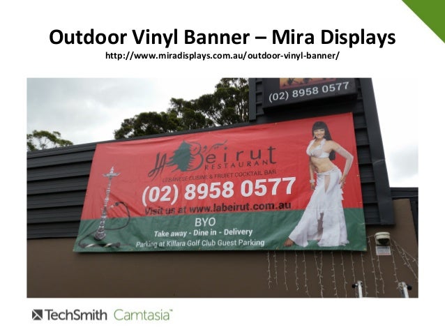Advertise Your Business By Using Outdoor Vinyl Banners