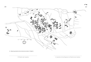 48

49

22.- Debuxo do gran panel vertical do Outeiro dos Lameiros. Petróglifo 6

O Outeiro dos Lameiros

A estación de Arte Rupestre do Outeriro dos Lameiros

 