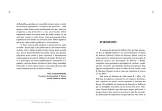 8

9

da Ramallosa, aprobasen en asemblea xeral, a posta en valor
do conxunto arqueolóxico “O Outeiro dos Lameiros”. Unha
posta en valor destes restos patrimoniais nos que, unha vez
asegurada a súa protección e a súa conservación, deben
entenderse como un recurso máis do monte veciñal, de tal
xeito que a posta en valor destes restos patrimoniais deben
significar facelos visibles ao común da xente. Deben significar
que a súa visita resulte gratificante e non frustrante .
Só deste xeito se pode asegurar o mantemento da posta
en valor e xa que logo, a súa protección e a súa conservación.
Só deste xeito, o Monte Veciñal en Man Común, pode serunha
peza para o desenvolvemento do mundo rural e para asentar
poboación neste medio e para contribuír á dinamización
socioeconómica da zona de influencia do monte. Só deste xeito se pode lograr un monte multifuncional e sustentable. E a
posta en valor dos Montes Veciñais en Man Común, entendida
deste xeito, é, entre outras cousas a arma máis eficaz na loita
contra esa peste que son os lumes forestais .
XOSÉ ALFREDO PEREIRA
Presidente da Comunidade de Montes
en Man Común de Sabarís

O Outeiro dos Lameiros

INTRODUCIÓN
A comezos da década de 1980 no Faro de Vigo, da autoría de J.M. Hidalgo Cuñarro e F.J. Costas Goberna con datos
de Antonio Taboada Táboas de Belesar, daban conta do
coñecemento de media ducia de superficies con gravados de
distintas épocas nas parroquias de Belesar e Baíña.
Consistían estes gravados en petróglifos de coviñas e combinacións circulares, un reticulado, muíños naviculares e dúas
figuras antropomorfas, estas na aldea de San Cosme, onde
X. Martínez Tamuxe xa dera conta da existencia de cruces
no ano 1975.
Non sería até febreiro de 1984 cando X.L. Vilar e M.
Pedreira descubriron a estación de arte rupestre do Outeiro
dos Lameiros de forma casual visitando a Tomada dos
Ineses. En realidade no momento da descuberta había un
par de petróglifos marcados con xiz da man dun mozo miñorano, Gustavo Pascual, que días antes pasara pola zona. A
prospección en días sucesivos desvelou ós ollos da arqueoloxía dúas ducias de superficies con gravados na zona entre as

 