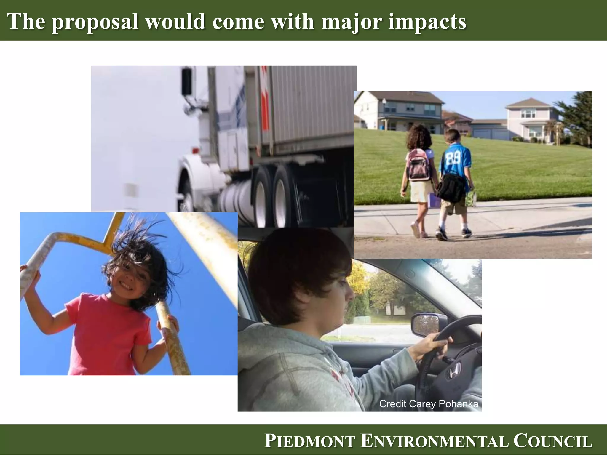 It would cut through a National Park

Staging area of the
confederate troops.




150th anniversary
reenactment took
place on this farm.


                        PIEDMONT ENVIRONMENTAL COUNCIL
 