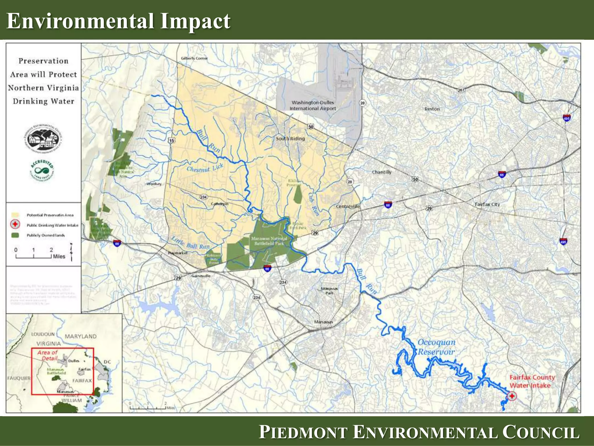 Environmental Impact




                       PIEDMONT ENVIRONMENTAL COUNCIL
 