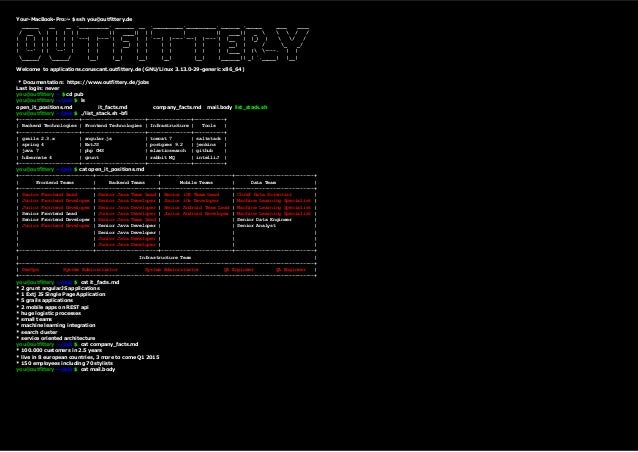 Outfittery Hiring At Techstartupjobs Fair Berlin Spring 15