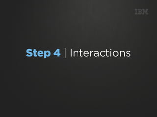 m




Step 4 | Interactions
 