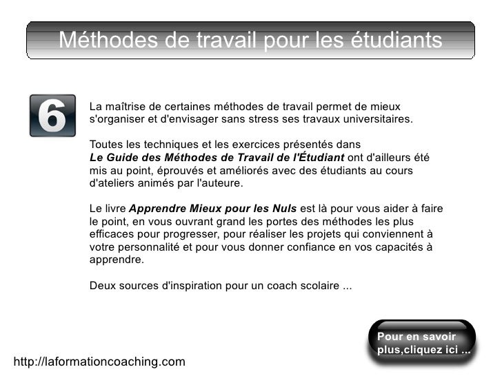 Les Fiches Outils Du Coaching Scolaire Pdf Gratuit