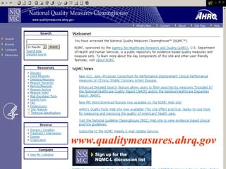 www.qualitymeasures.ahrq.gov 