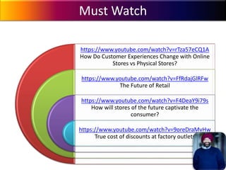Outlet choice and Consumer Decision | PPT