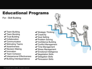 Outbound Learning Programs Corporate Outbound Experiential Learning Programs | PDF