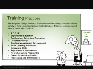 Outbound Learning Programs Corporate Outbound Experiential Learning Programs | PDF
