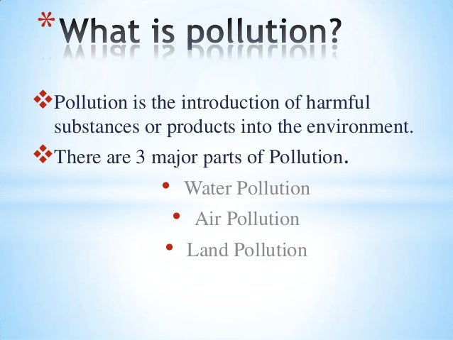 write an account on causes and effects of air pollution