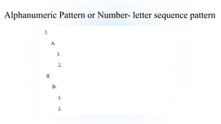 outline demo for grade 10 or 11 students | PPTX
