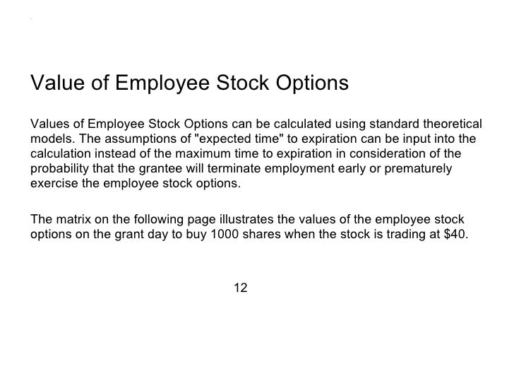 Employee stock options cnn