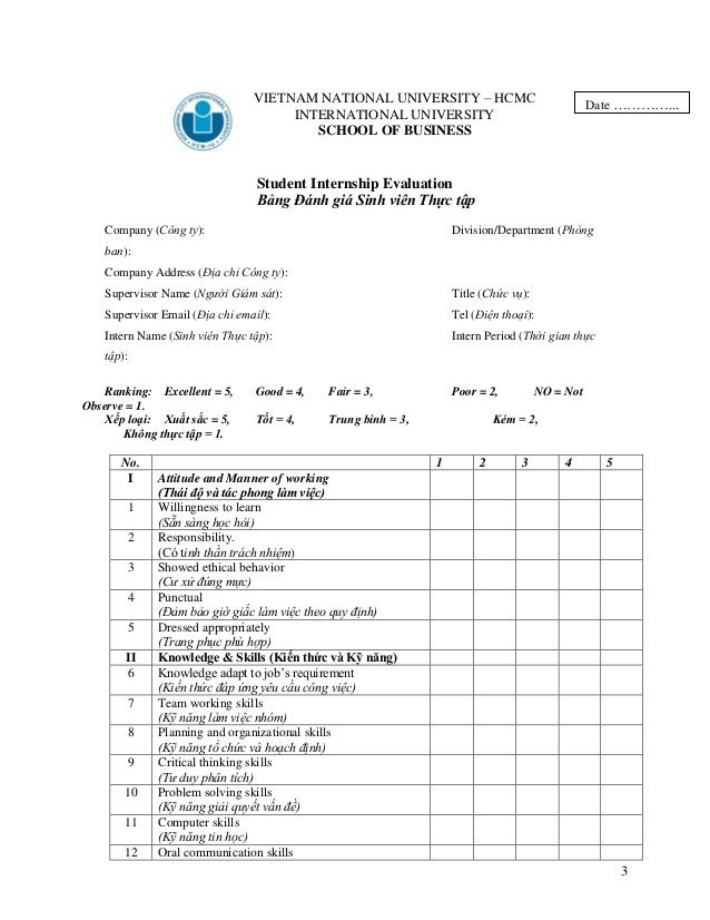 Internship report template image