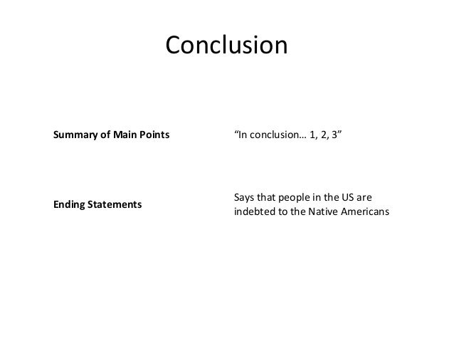 essay conclusion outline