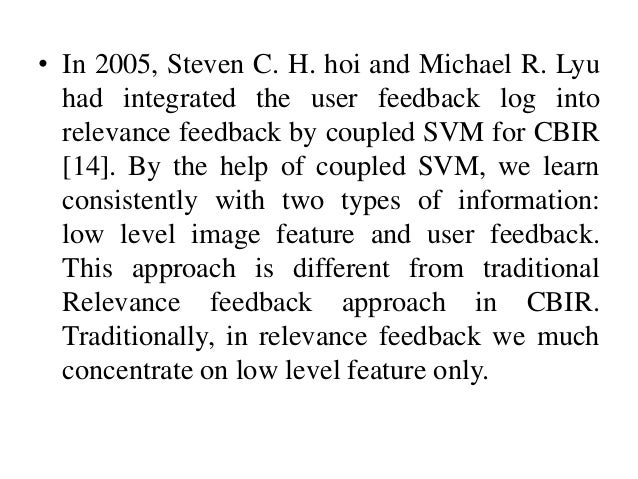 Content-based image retrieval image