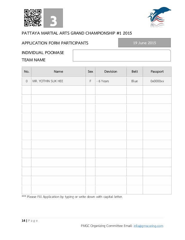 Pattaya Martial Arts Grand Championship 1 TAEKWONDO ENG