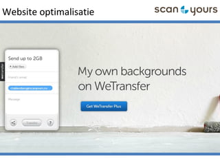 Website optimalisatie
 
