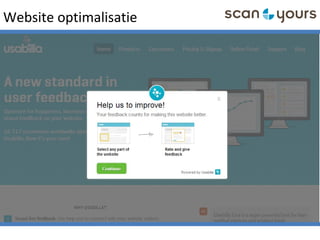 Website optimalisatie
 
