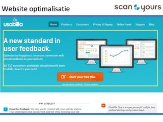 Website optimalisatie
 