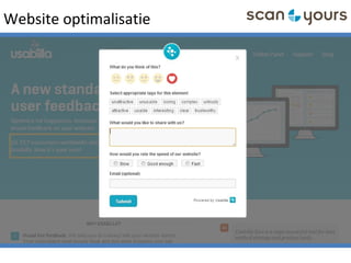 Website optimalisatie
 
