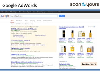 Google AdWords
Zoeknetwerk
 