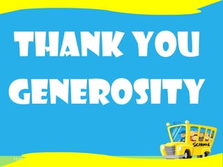 11/16/14
Thank you
Generosity
 