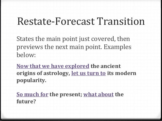 signpost transition definition signpost transition definition