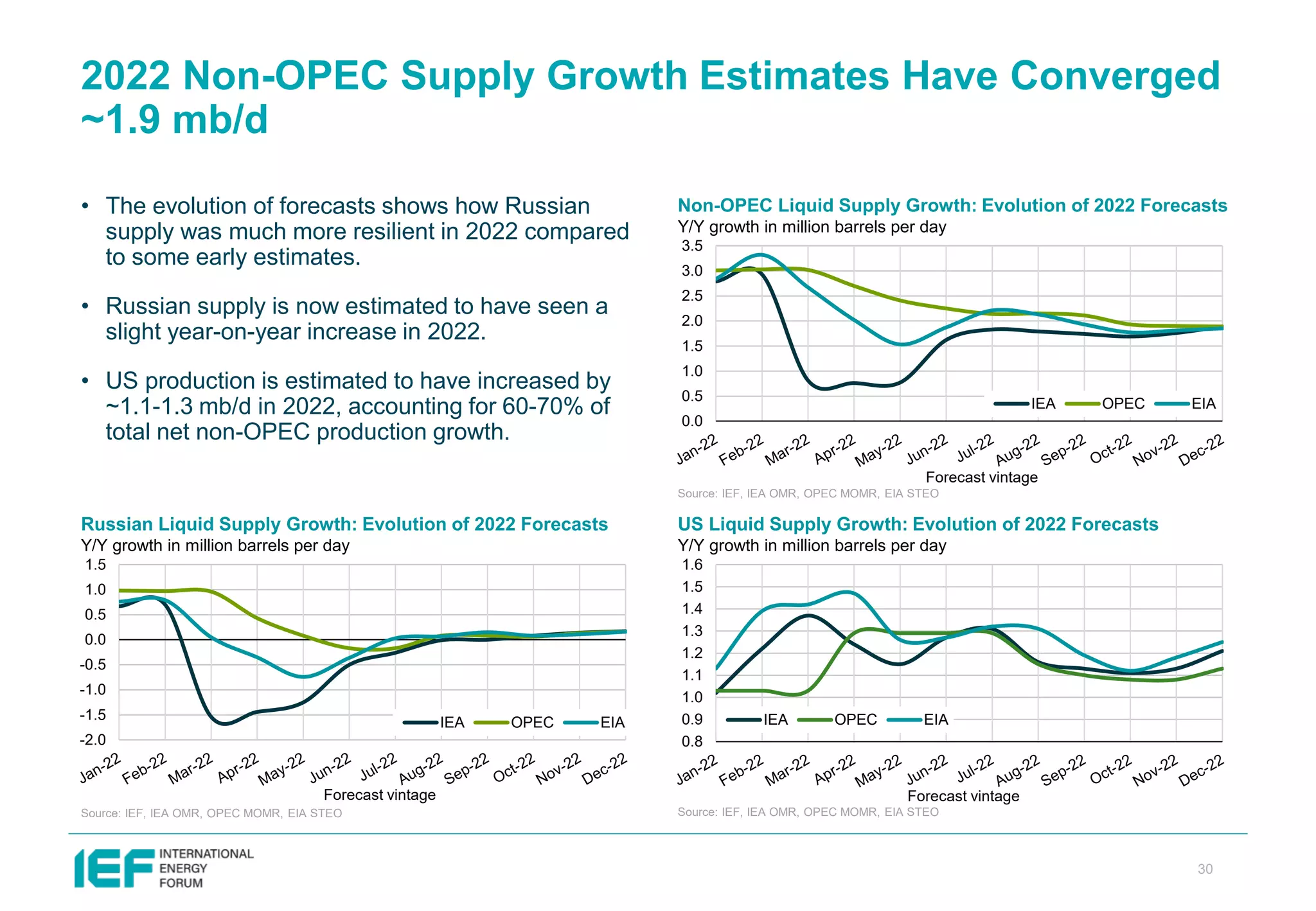IEA IEF OPEC Outlook Comparison Report 2023 | PDF