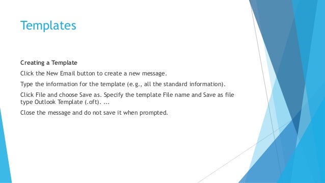 outlook 2010 time saving tips oft template outlook 2010