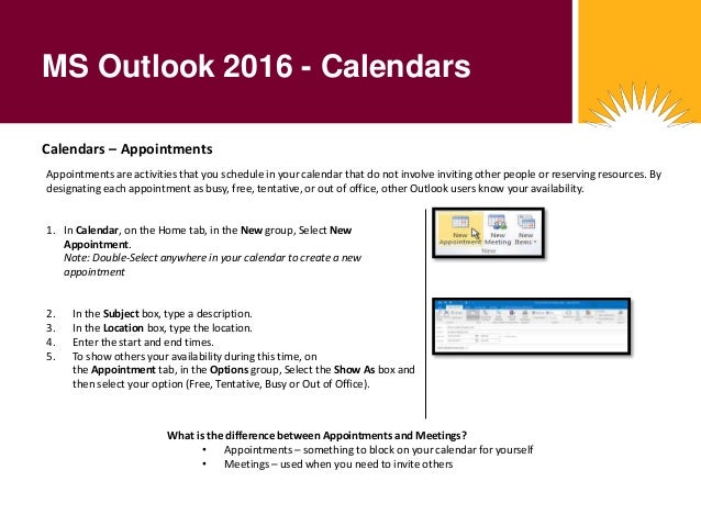 microsoft outlook 2016 calendars 2