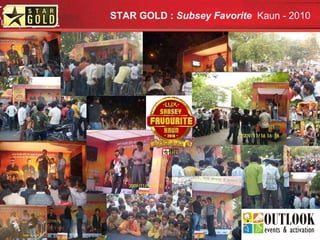STAR GOLD :  Subsey Favorite  Kaun - 2010 