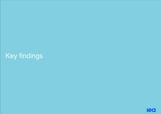 Key findings
 