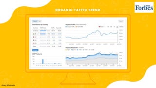 ORGANIC TAFFIC TREND
Amey Khebade
 
