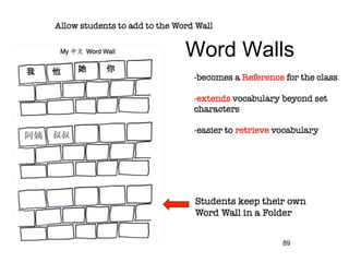 89
Word Walls
 
