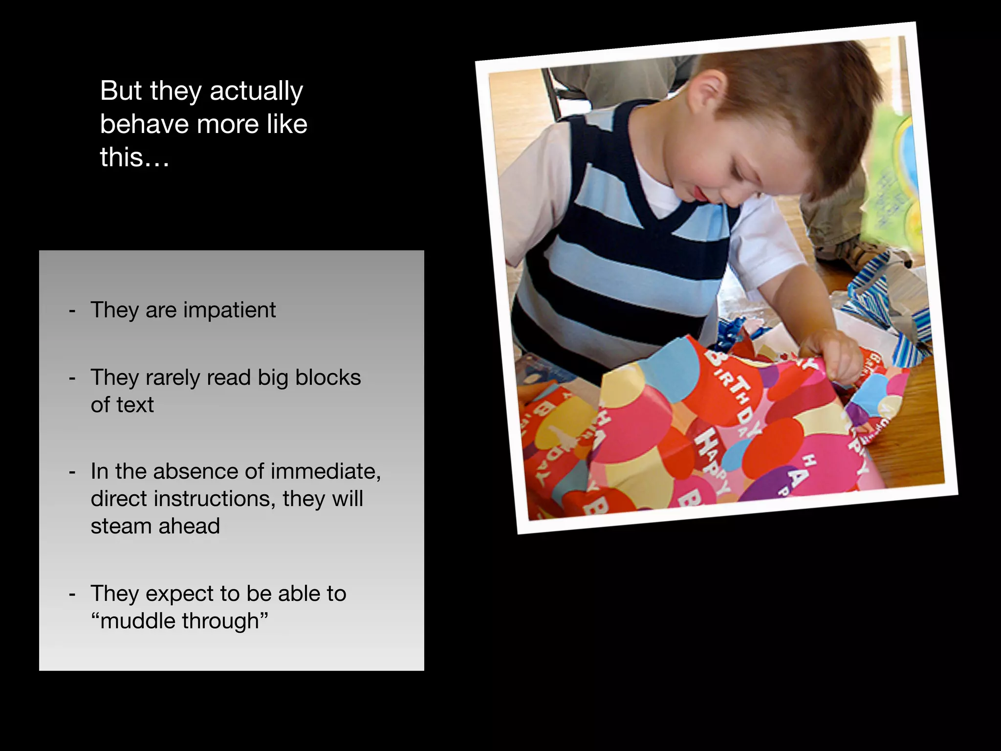 Out Of Box Experience Design