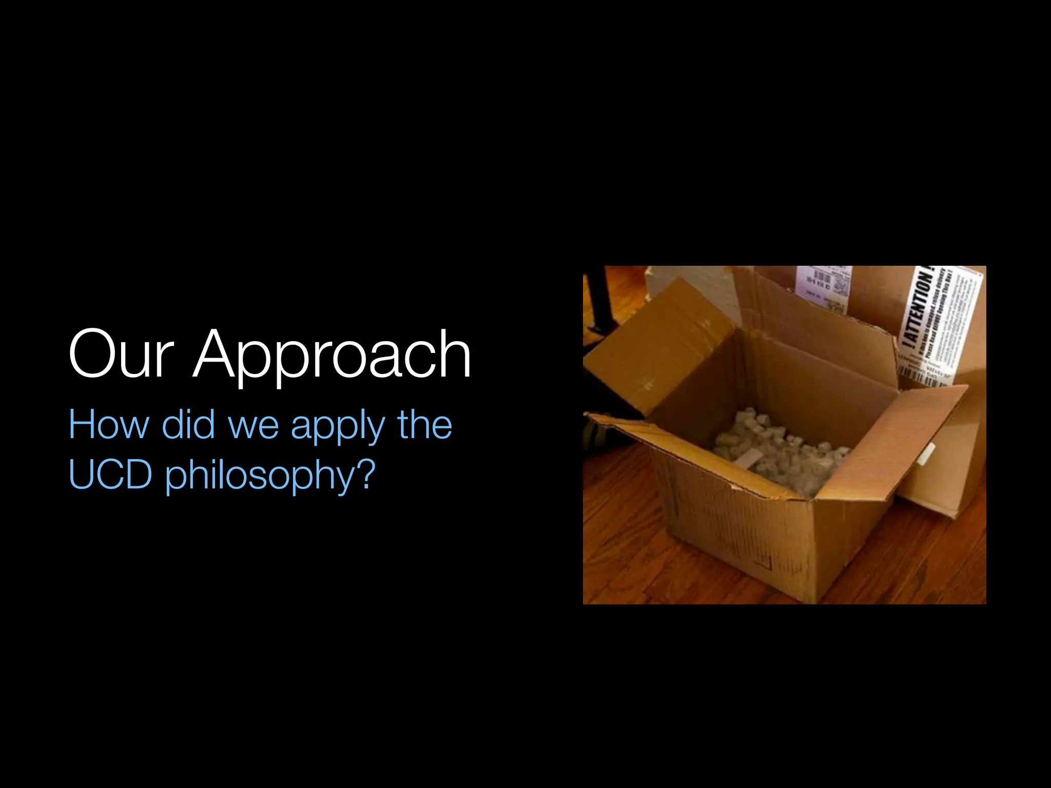 Out Of Box Experience Design