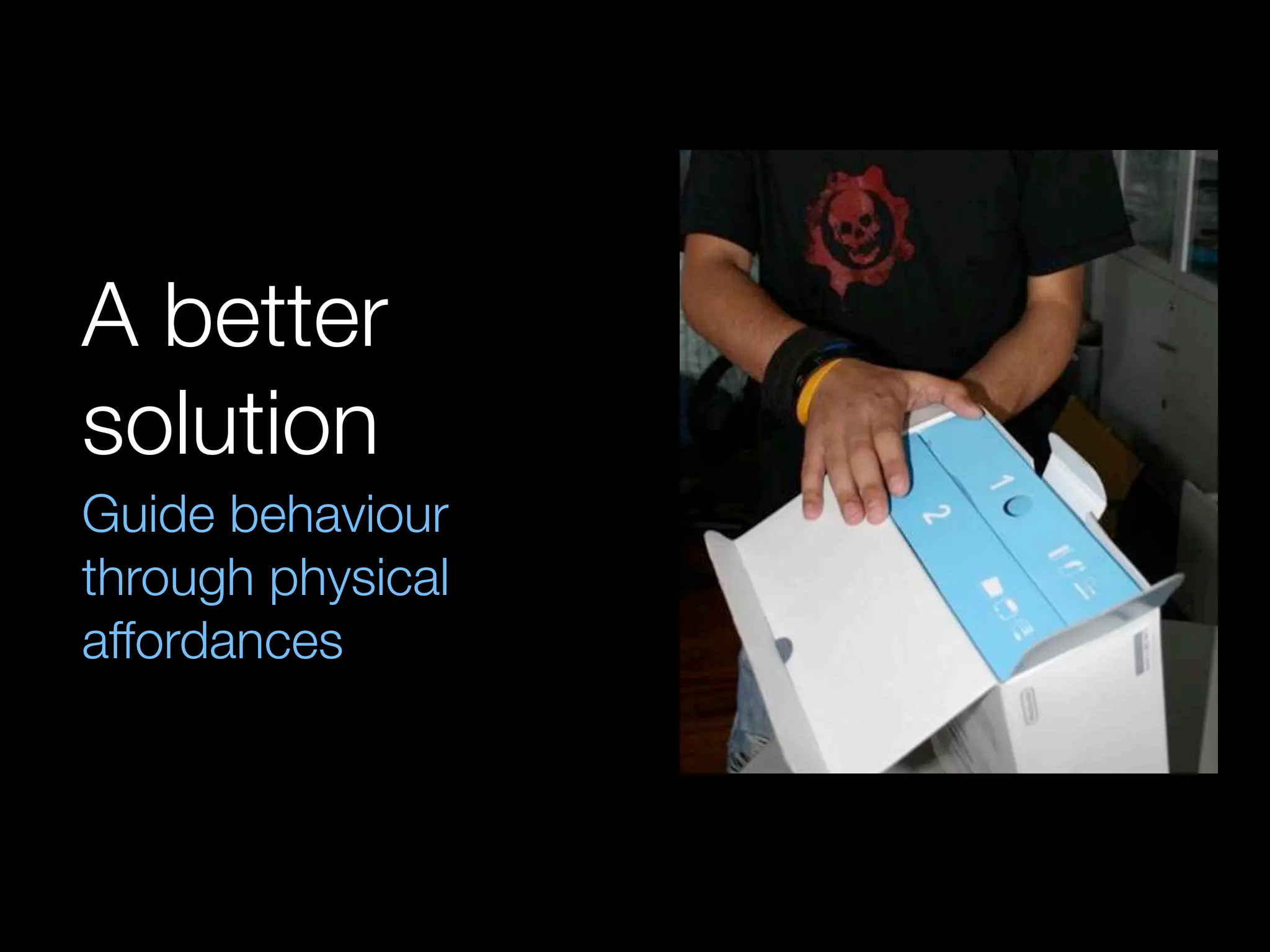 Out Of Box Experience Design