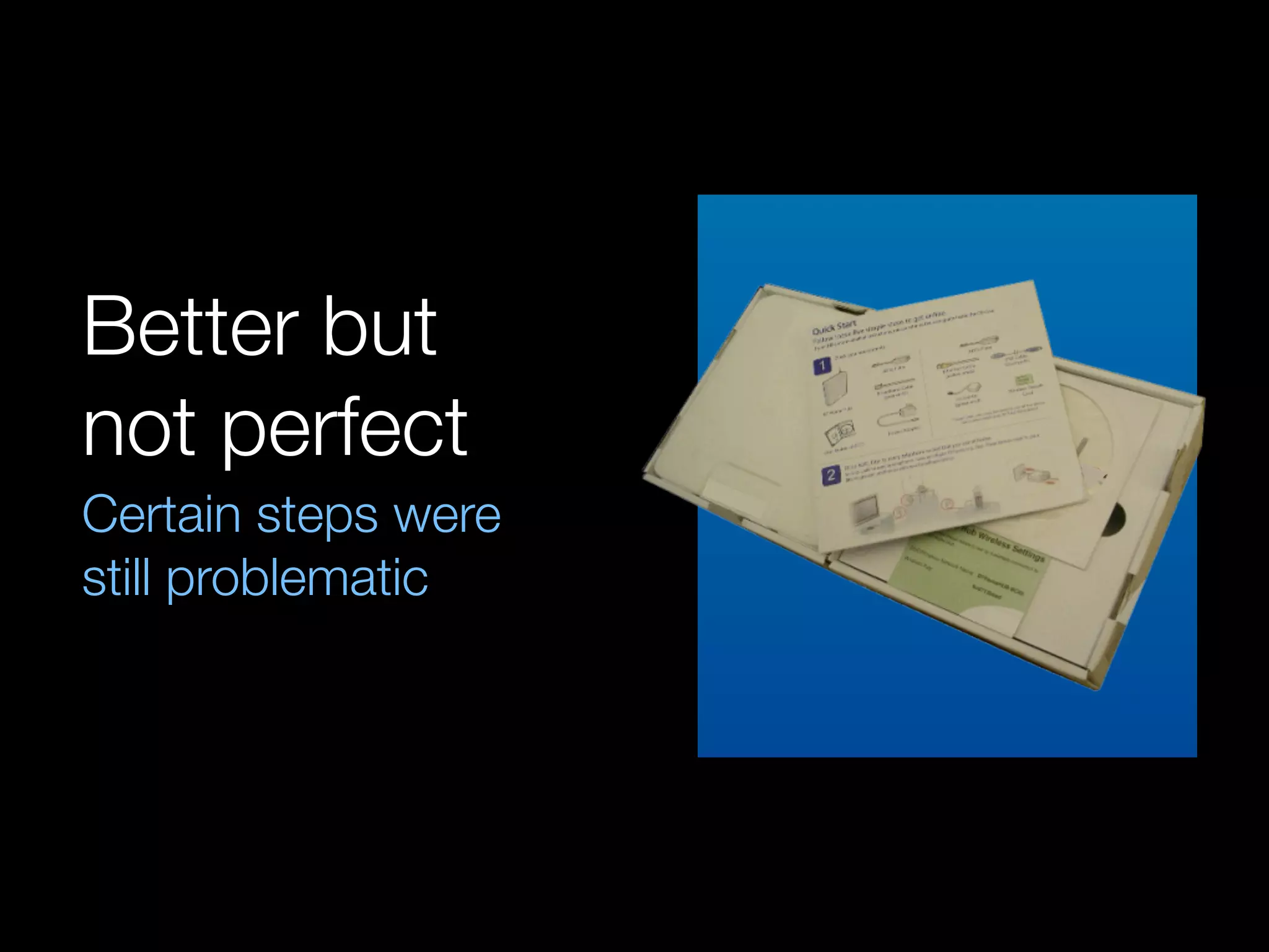 Out Of Box Experience Design