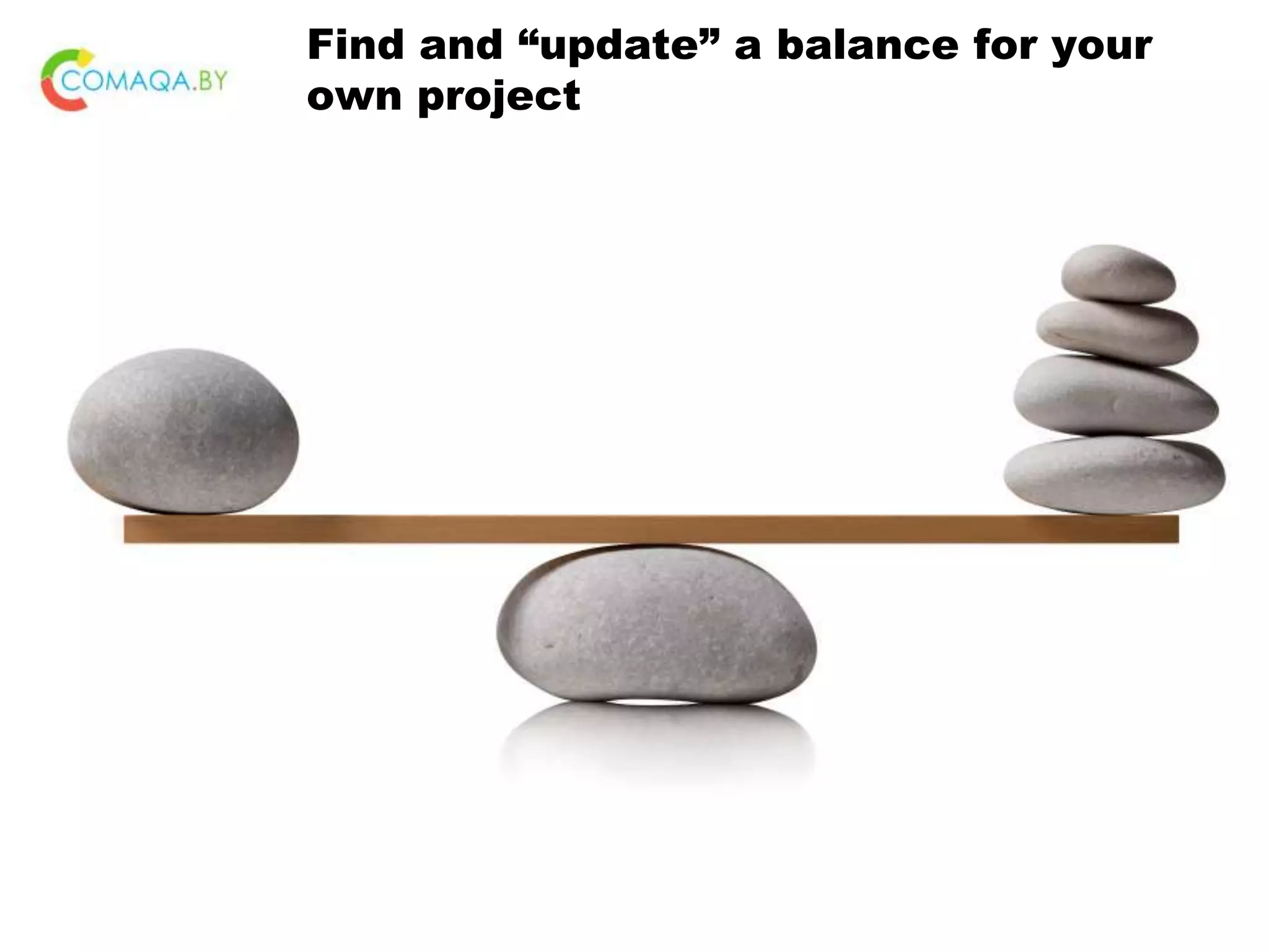 Find and “update” a balance for your own project 