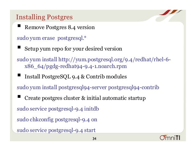 postgresql yum repo postgresql yum repo