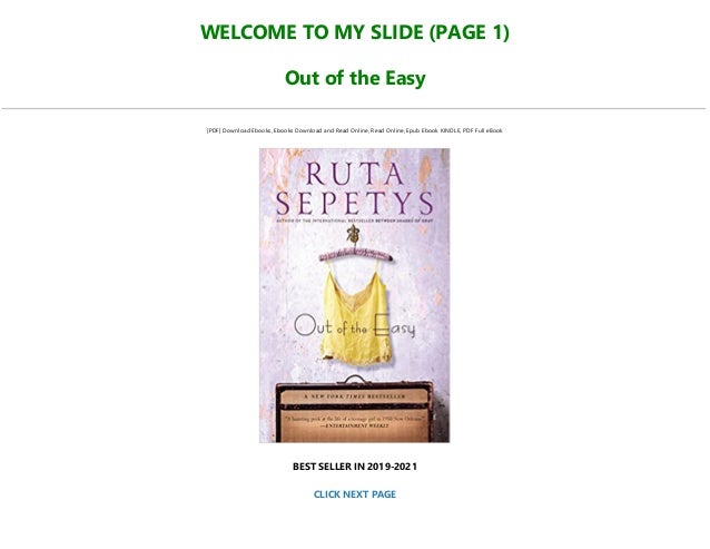 Pdf Download Out Of The Easy Full Audiobook