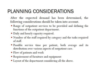 Outpatient Department (Opd)