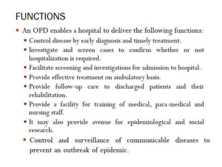 Outpatient Department (Opd)